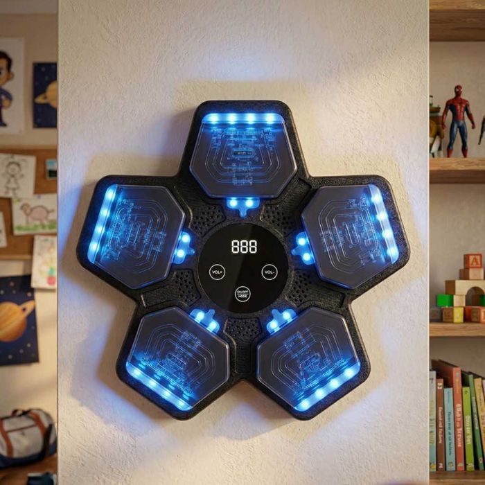 Интелигентна музикална боксова дъска - Bluetooth, Led дисплей и лесен монтаж