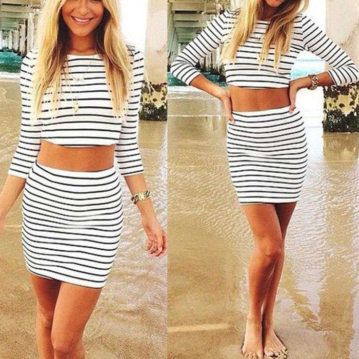 Комплект блузка с пола