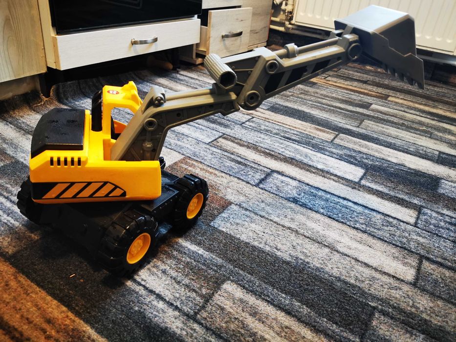 Buldo-excavator de dimensiuni mari