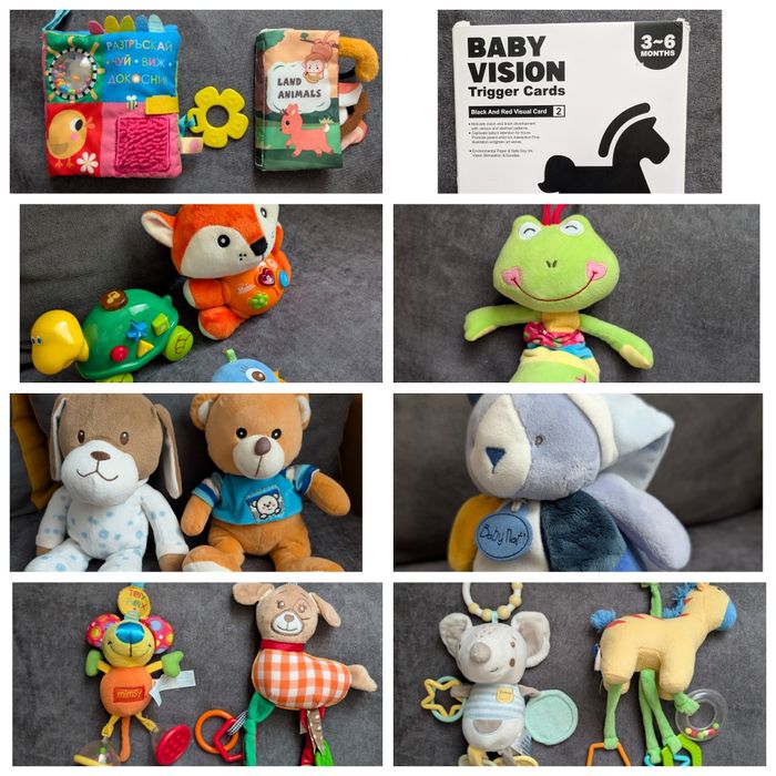 Бебешки играчки за количка и други