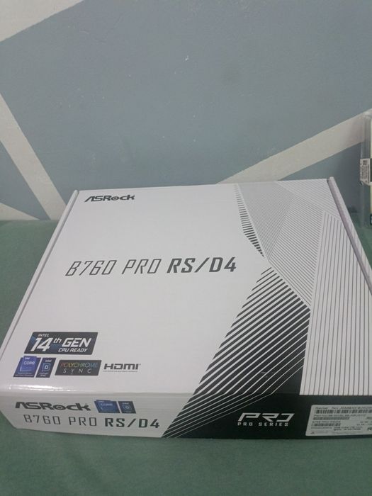 Продам материнскую плату б760 про рс/д4