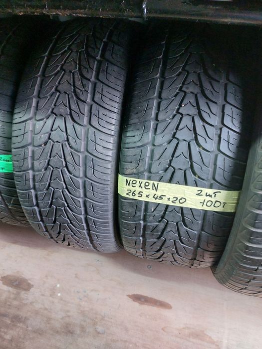 Автошины 265/45/20 2 шт.NEXEN.100000тг.В отличном состоянии.