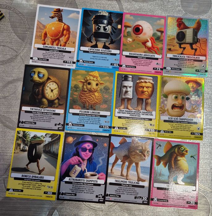 Italian BrainRot карти за размяна