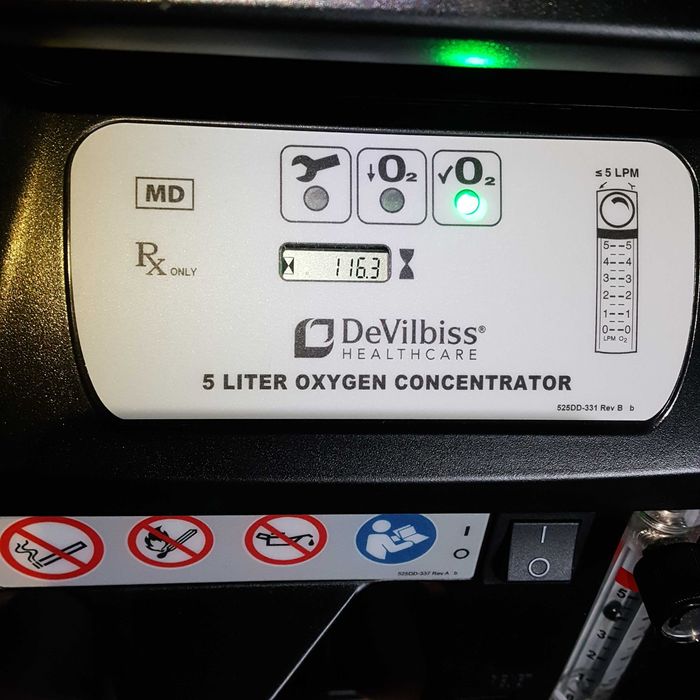 Кислороден концентратор DeVilbiss Compact 525 - 5 литра.