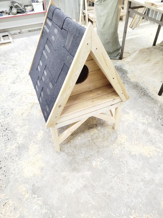 Уличный домик для кошки