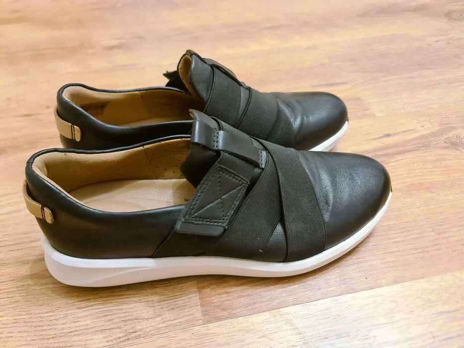 Pantofi sport piele Unstructured by Clarks