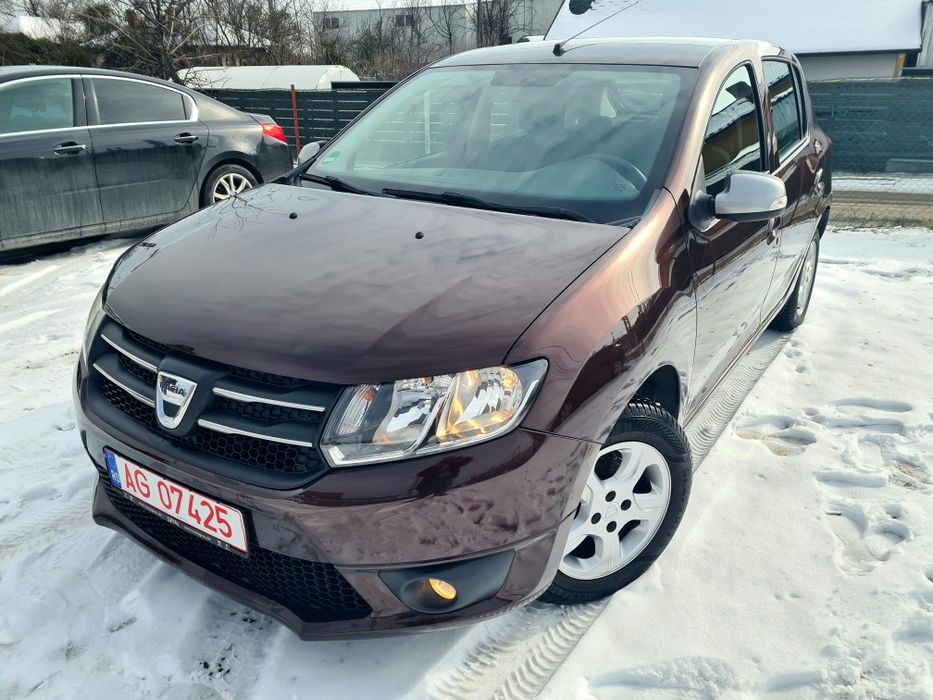 Dacia Sandero-an 2016-1.5 dci-euro 6-climatronic-automată-nr rosii