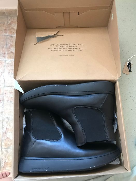 Есенни маркови боти от естествена телешка кожа