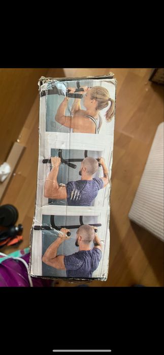 кросхрана/елиптичен тренажор Vistafit+ Лост за набиране за врата Domyos Pull Up Bar 500 ( Decathlon)