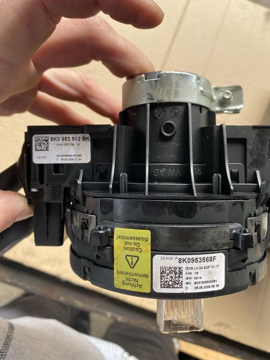 Ansamblu manete pilot automat Audi A4 B8