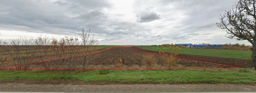 Teren extravilan 8200 mp la drumul national, zona Popas Cucorani
