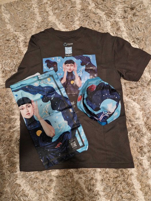 Vand pachet, tricou, bandana si palarie, Irina Rimes