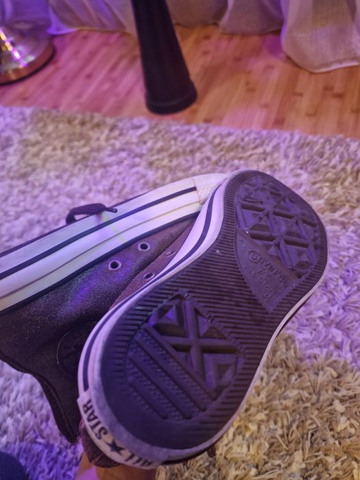 Converse piele întoarsă 36