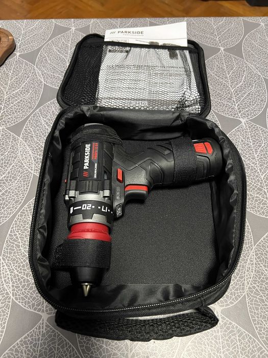 Винтоверт Parkside Performance 12V с батерия и зарядно