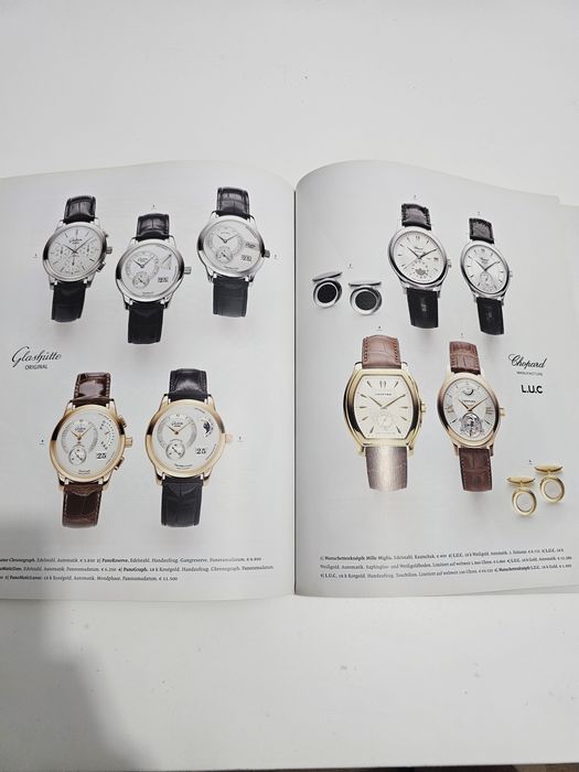 Cataloage de colectie Rolex, Cartier,Longines etc...