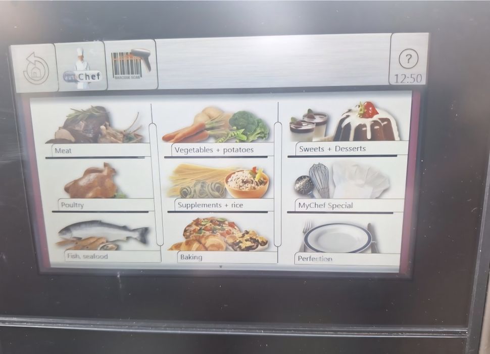 Cuptor dublu MKN 2X6 tavi