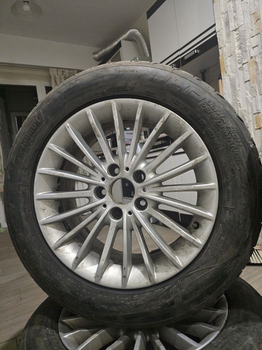 Jante BMW ZR17 cu cauciucuri de vara 5x120