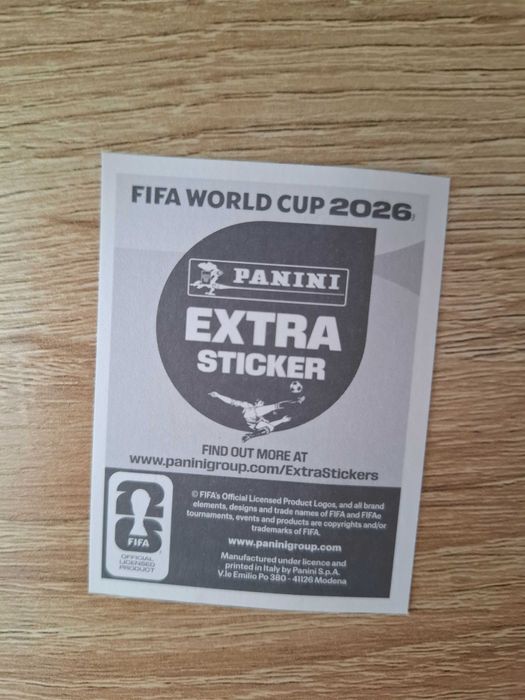 Extra stiker world cup yamal