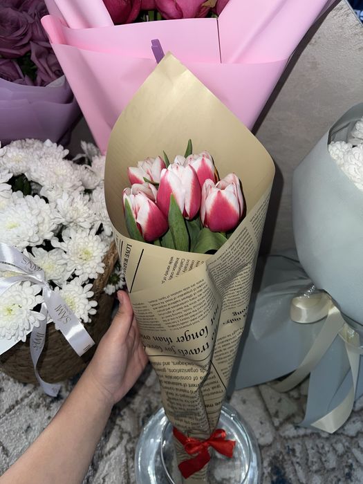 Продам букет тюльпанов город Павлодар