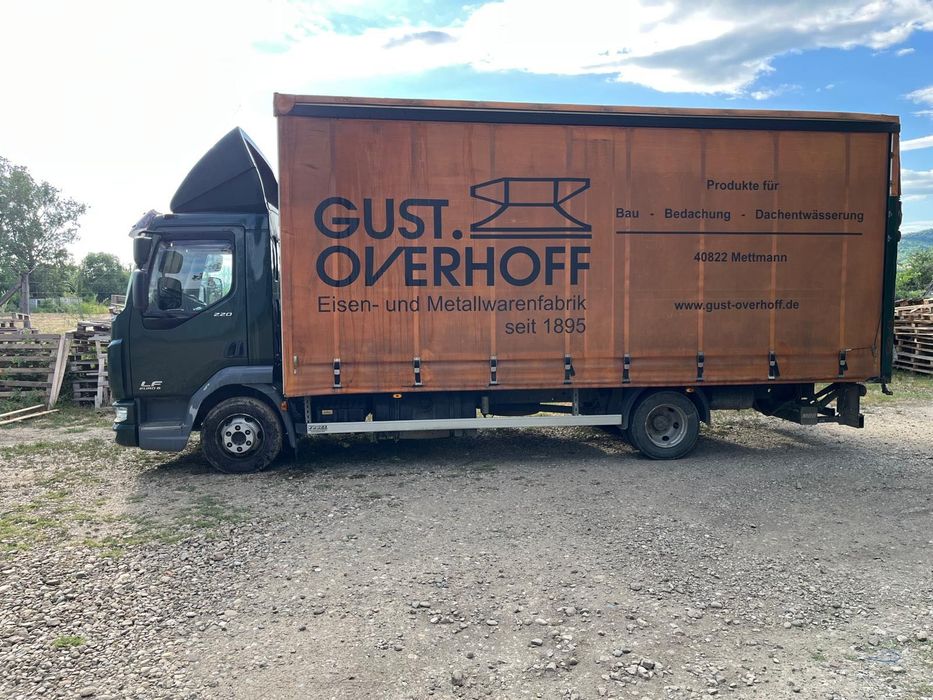 Vand camion 7.49t, Daf Lf 220, euro6, 2016, 7,5t