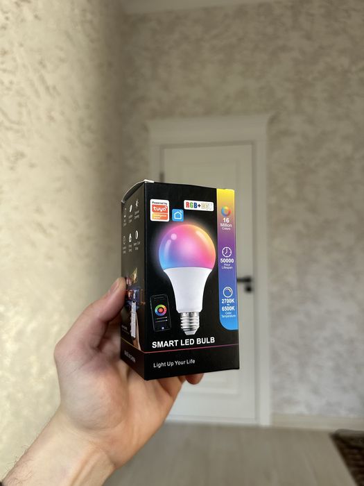 Умная wifi лампочка 15w