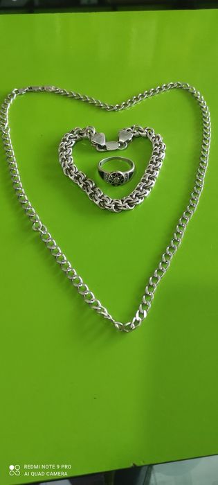 Комплект сепочка брослет узук срочна сотилади