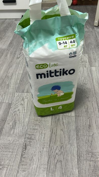 Памперсы, 4. 40шт