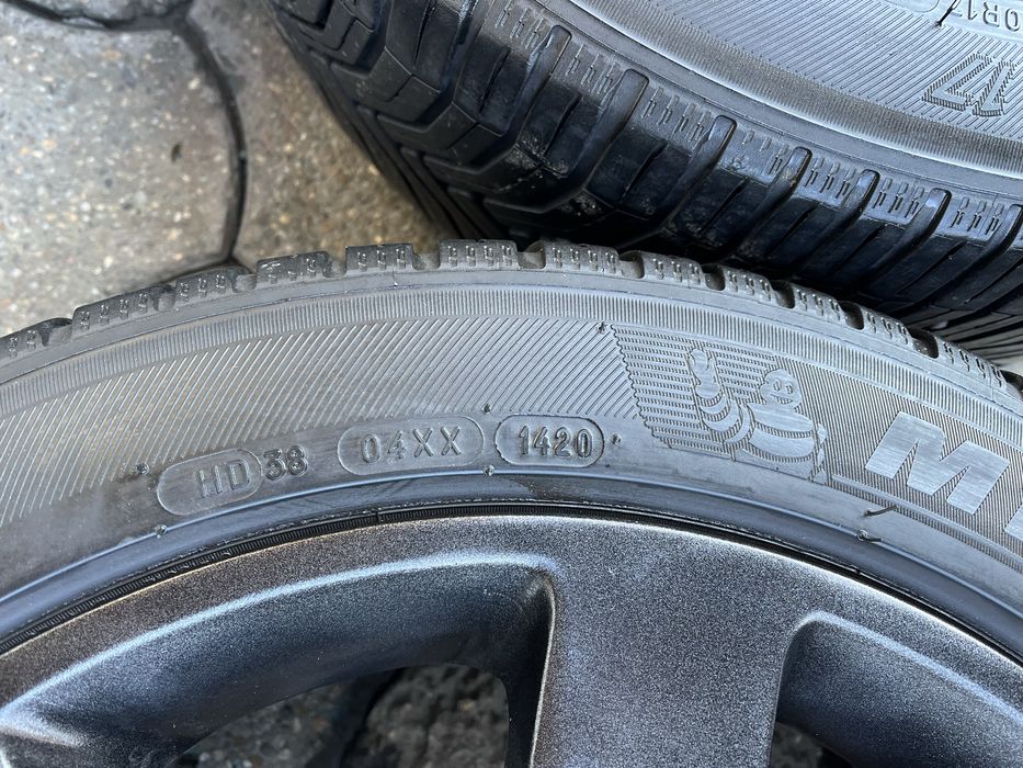 Jante aliaj 5x108mm, anvelope 215/50 R17 Ford Focus, Volvo, Peugeot