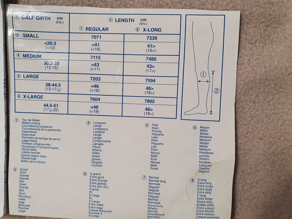 Ciorapi compresivi Tyco originali