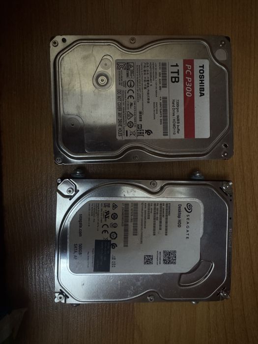 Жесткий диск 1tb 500gb