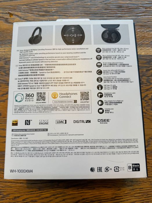 Sony WH-1000XM4 “Black” TRDA
