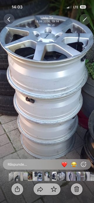 Jante aliaj 114,3 R16