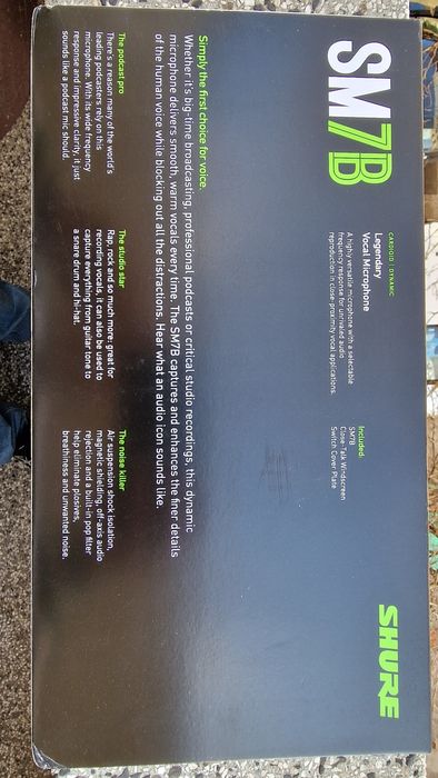 Микрофон Shure SM7B XLR