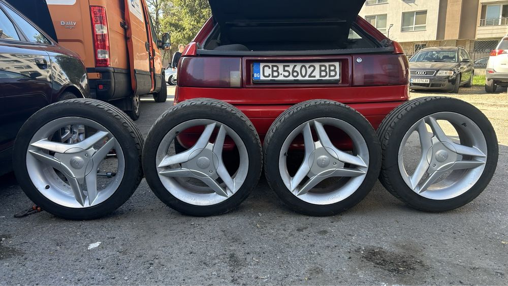 Джанти с гуми 4x108 + 4x98 17 ки
