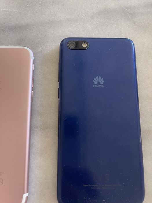 Два телефонаIphone 7 и Huawei