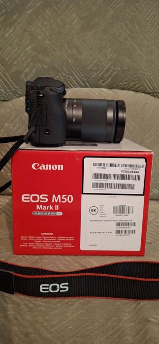 Canon eos m50 mark ii ef-m18-150.