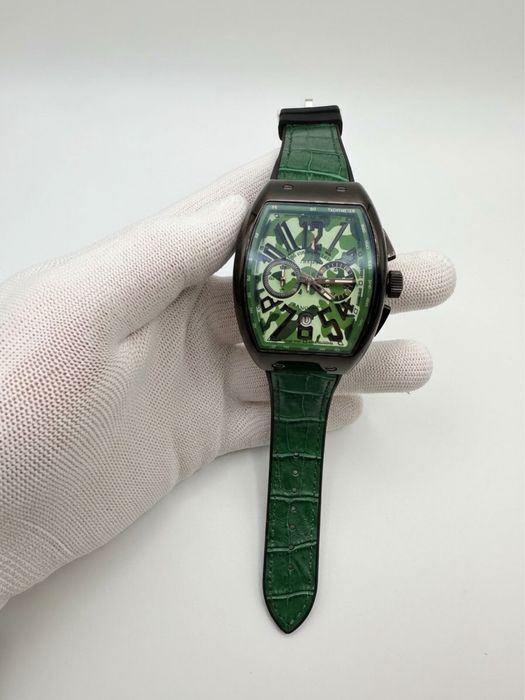 Часовник Frank Muller Vangard Crocodile Green