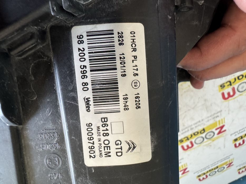 Far stanga Citroen C3 2017-2020