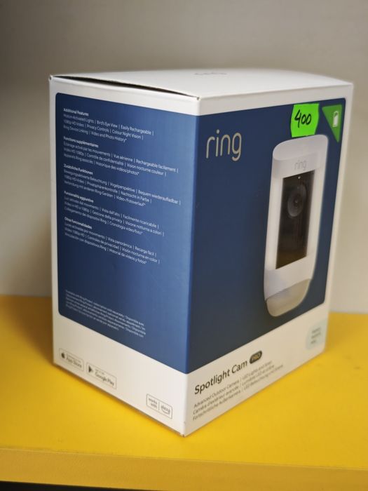 Camera Supraveghere Ring spot Light cam pro