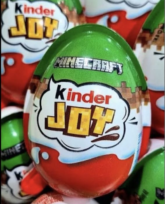 Киндер джой майнкрафт