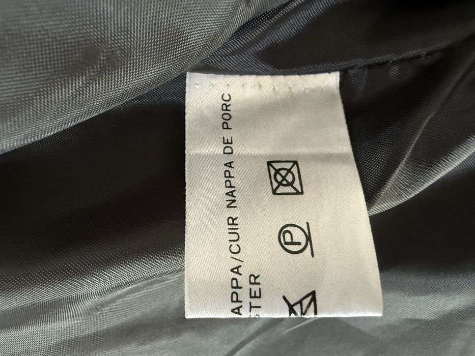 Vesta Piele Naturala JOHN F GEE Porc Nappa Negru Barbati | Marime XL