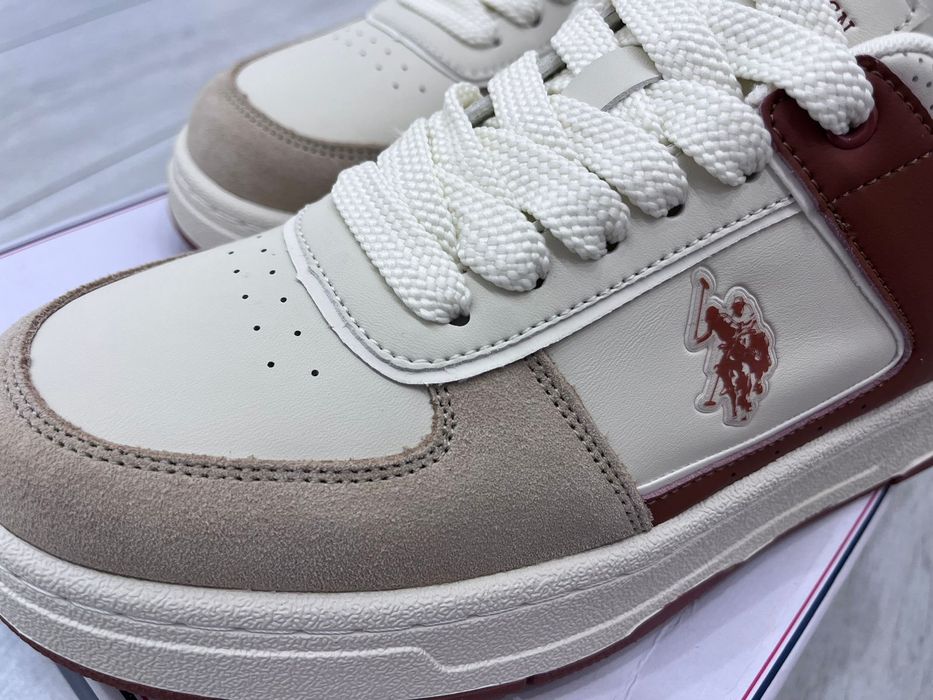Оригинальные U.S. POLO ASSN бежевые