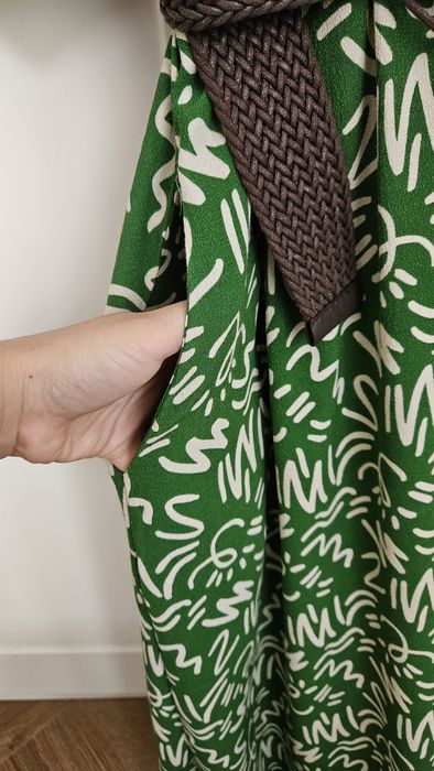 ZARA Рокля 100% вискоза М размер