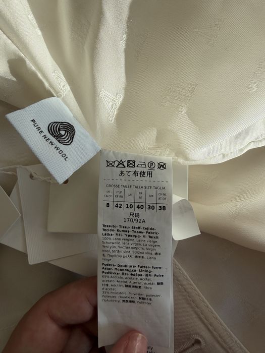 Белый Тренч Max Mara