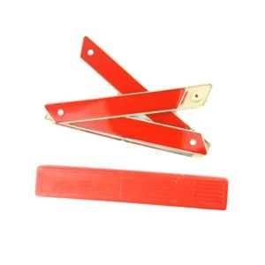 Триъгълник за автоматична безопасност Предупредителен знак за пътна бе