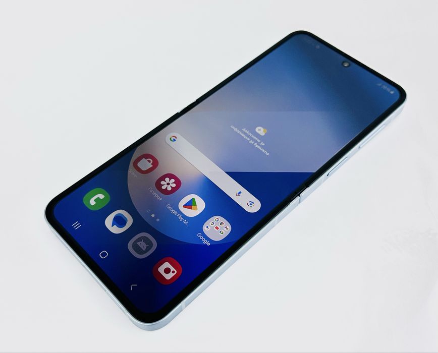 KATO НОВ! Samsung Galaxy Z Flip 6 5G 256GB 12RAM Blue Гаранция!