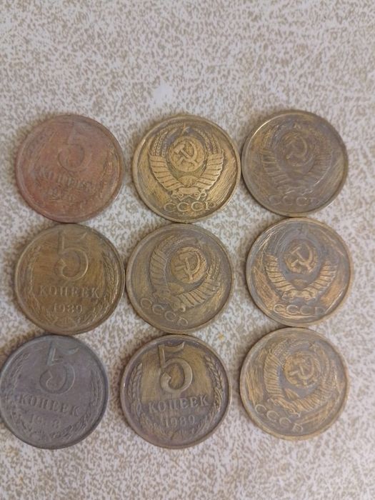 Продам Монеты, 5 копеек