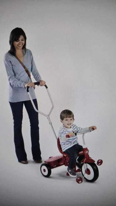 Tricicleta multifunctionala Radio Flyer Steer and Stroll, 2-5 ani