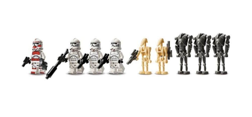 LEGO Star Wars Клонинг щурмовак и боен дроид – боен пакет 75372