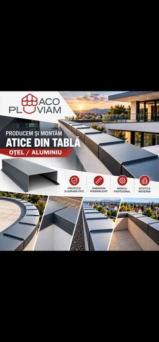 Distribuitor tabla acoperis din  aluminiu Prefa
